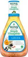 Mängden socker i Simply vinaigrette greek salad dressing package of bottles