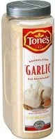 Mängden socker i Tones granulated garlic shaker misc