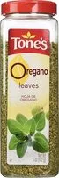 Mängden socker i Oregano leaves by tones