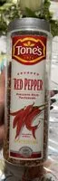 Mängden socker i Crushed red pepper by tones