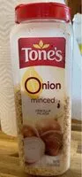 Mängden socker i Tones minced onion shaker
