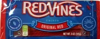 Socker och näringsämnen i Red vines