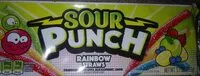 Mängden socker i Sour Punch Rainbow Straws