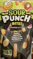 Mängden socker i Sour Punch Bites