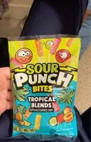 Mängden socker i Sour punch bites