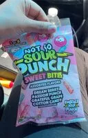 Mängden socker i Not so sour punch sweet bites