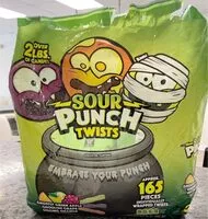 Mängden socker i Sour punch twists