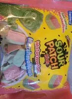 Mängden socker i Sour Patch Kids Watermelon marshmallows