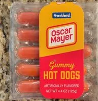 Mängden socker i Gummy hot dogs