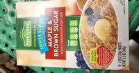 Mängden socker i Maple & brown sugar instant oatmeal, maple & brown sugar