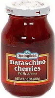Mängden socker i Maraschino Cherries With Stems