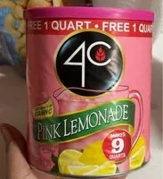 Mängden socker i Pink lemonade
