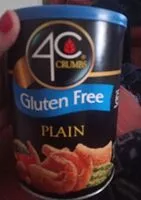 Mängden socker i Gluten free plain crumbs, plain