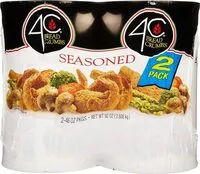 Mängden socker i Seasoned bread crumbs