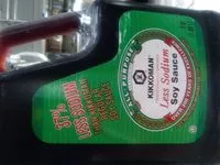 Mängden socker i Less sodium soy sauce