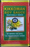 Mängden socker i Traditionally brewed soy sauce