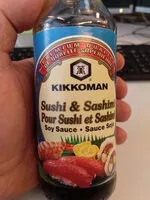 Mängden socker i Kikkoman sushi sashimi soy sauce