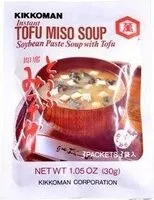 Mängden socker i Miso soup tofu instant