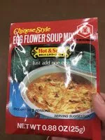 Mängden socker i Egg flower hot and sour soup