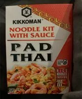 Mängden socker i Noodle kit with sauce pad thai
