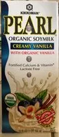 Mängden socker i Pearl creamy vanilla organic soymilk