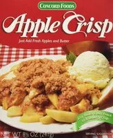 Mängden socker i Apple crisp mix