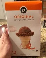 Mängden socker i Ice Cream cones