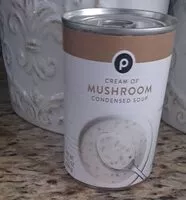 Mängden socker i Cream of mushrooms condensed soup