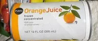 Mängden socker i Orange juice frozen concentrate
