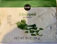 Mängden socker i Frozen chopped spinach