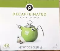 Mängden socker i Decaffeinated Black Tea Bags
