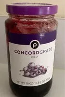 Mängden socker i Concord grape jelly