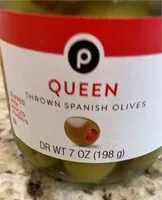 Mängden socker i Queen Thrown Spanish Olives