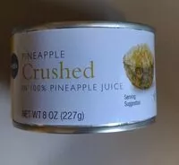 Mängden socker i Crushed pineapple