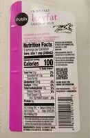Mängden socker i Lowfat Grade A Milk