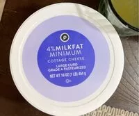 Mängden socker i Cottage cheese