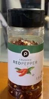 Mängden socker i Publix Crushed Red Pepper