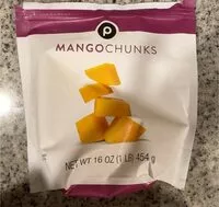 Mängden socker i Mango Chunks