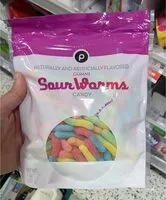 Mängden socker i Gummi sour worms