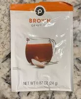 Mängden socker i Brown Gravy