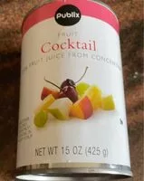 Mängden socker i Fruit cocktail