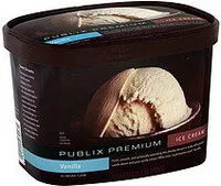 Mängden socker i Publix Premium Ice Cream Vanilla