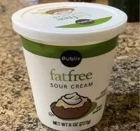 Mängden socker i Fat Free Sour Cream