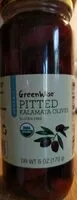 Mängden socker i Pitted Kalamata olives organic