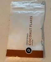 Mängden socker i Sweetened Coconut Flakes