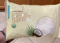 Mängden socker i Unsweetened coconut flakes