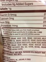 Mängden socker i Caesar croutons organic