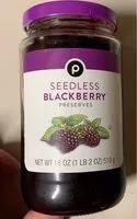 Mängden socker i Seedless Blackberry Preserves