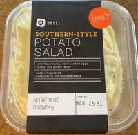 Mängden socker i Southern potato salad