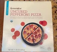 Mängden socker i Greenwise Uncured pepperoni pizza